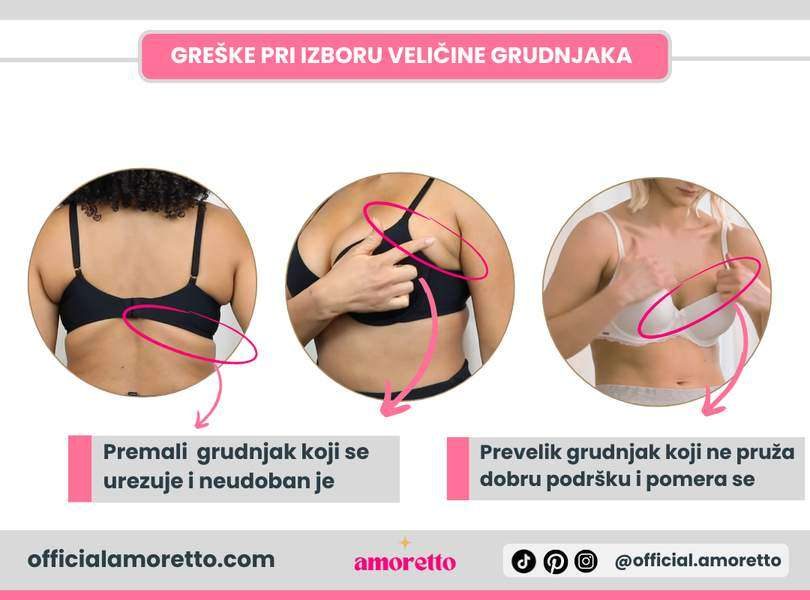 Greške prilikom odabira grudnjaka Greške prilikom odabira grudnjaka