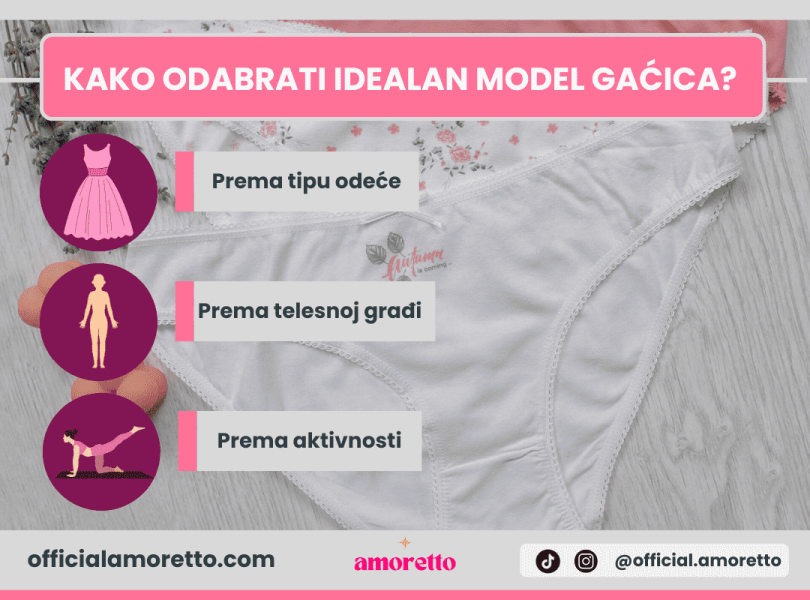 Kako odabrati idealan model gaćica