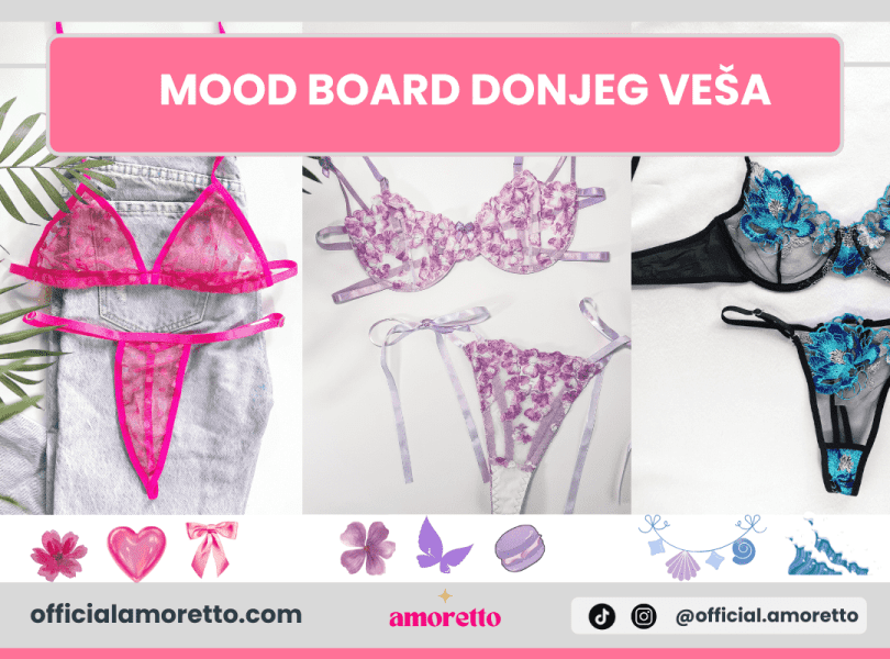Mood board donjeg veša