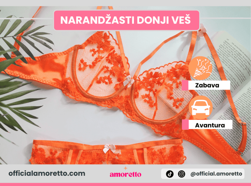 Narandžasti donji veš Narandžasti donji veš