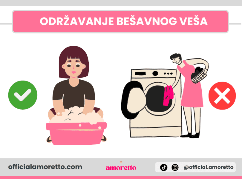 Održavanje bešavnog veša