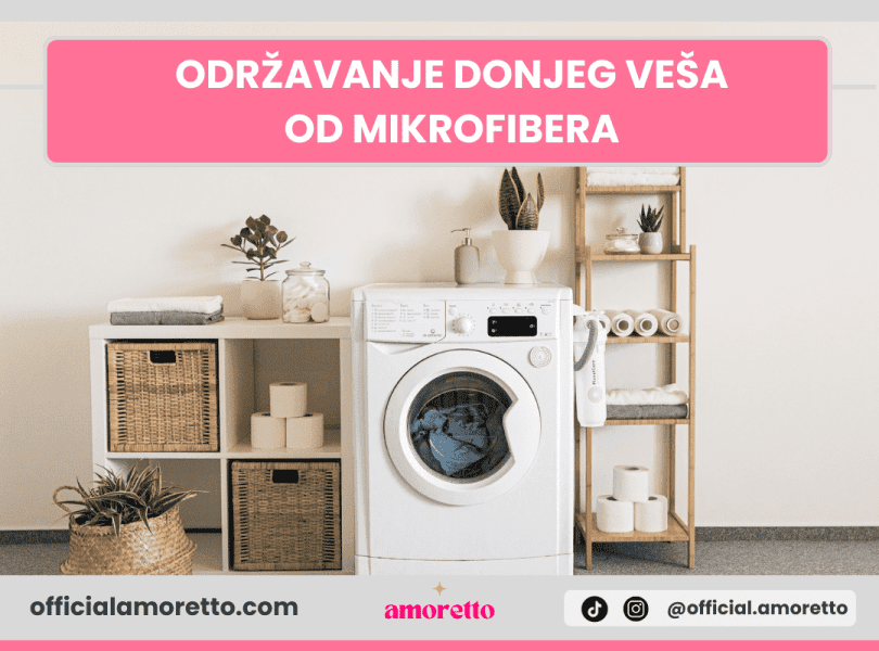Održavanje donjeg veša od mikrofibera