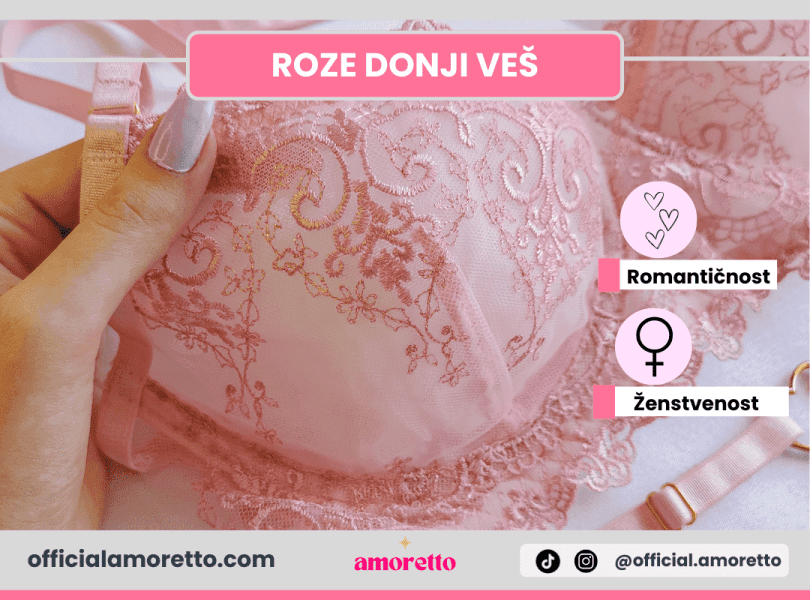 Roze donji veš Roze donji veš