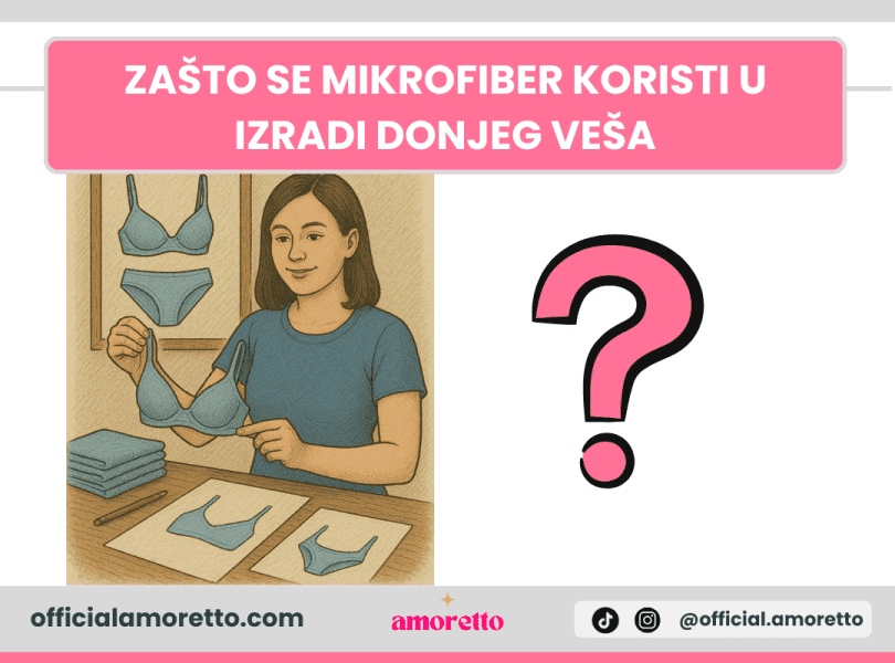 Zašto se mikrofiber koristi u izradi donjeg veša