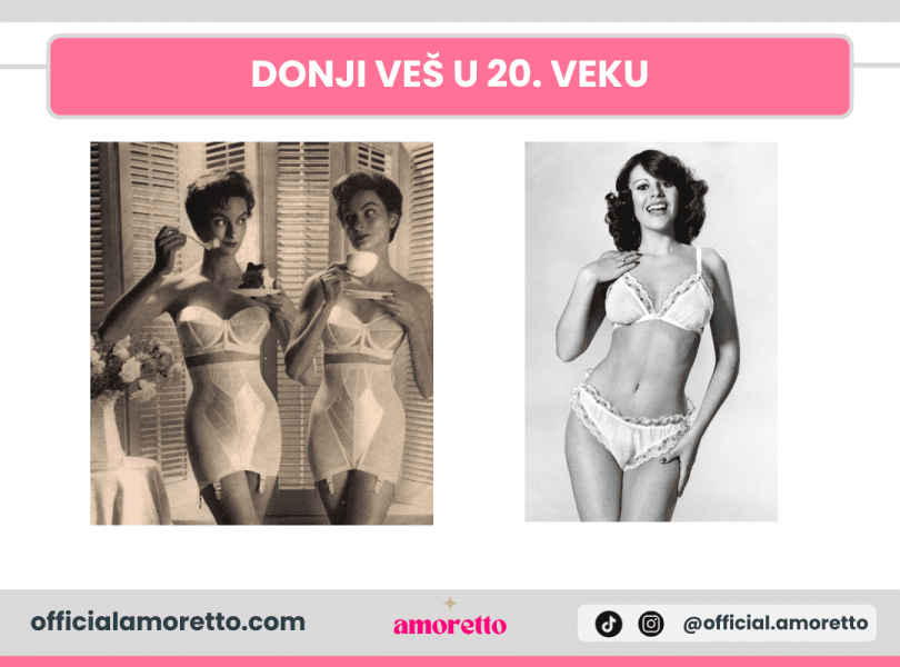 donji veš u 20. veku donji veš u 20. veku