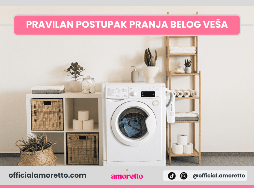 pravilan postupak pranja belog vesa